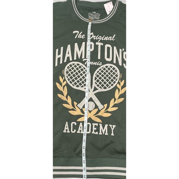 2XL M/F Goodie Two Sleeves Crewneck The Original Hampton’s Tennis Academy - Picture 4 of 5